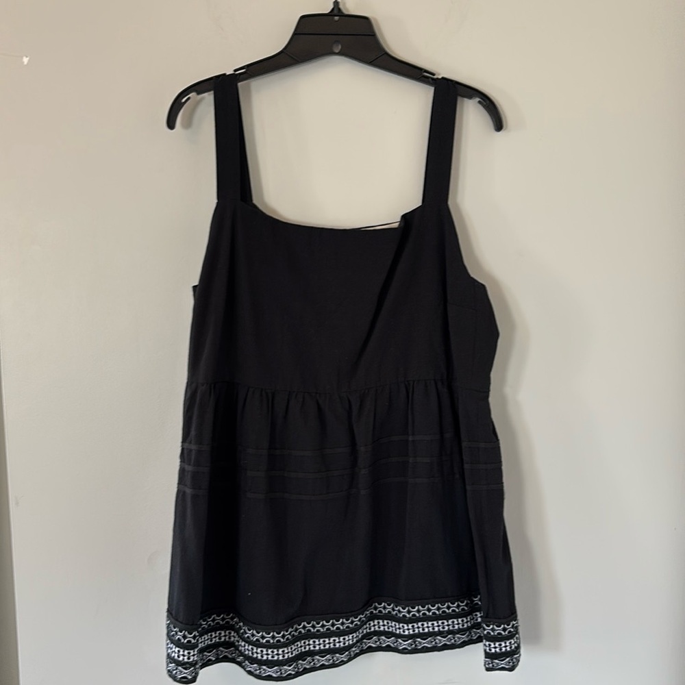 Anthropologie Black Women's Top